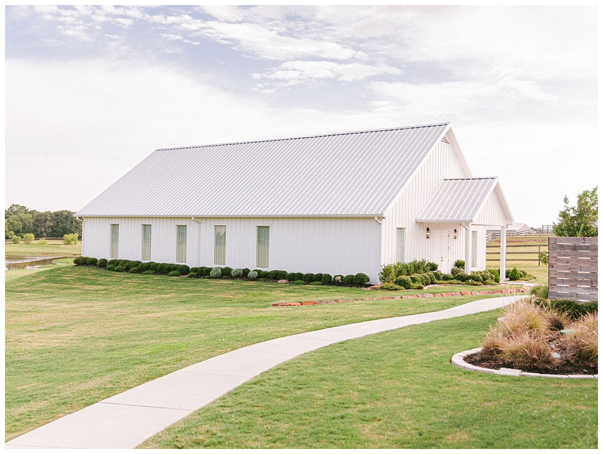 full landscape view of The Chapel |The Farmhouse Events Real Weddings | A Summer Vision of Love | Kristin & Rob