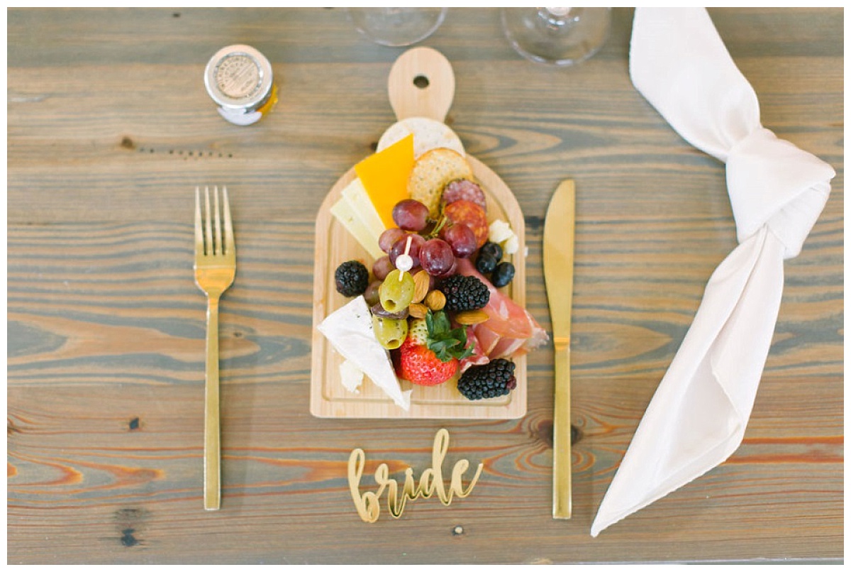 scrumptious customized charcuterie board | The Farmhouse Events Real Weddings| Montgomery TX| Christina & Eric 